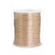 Satijn draad 1.5mm Champagne beige